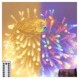 WARM WHITE TO MULTICOLOR COLOR CHANGING 200 LED 66