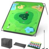 PORTABLE GOLF CHIPPING GAME SET FOR DADS & JUNIOR