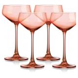 GODINGER MARTINI GLASSES, COUPE COCKTAIL GLASSES,