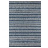 TUSCANY BLUE 3 FT. 11 IN. X 5 FT. 7 IN. INDOOR/OUT