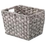 1 LOT OF (4) WHITMOR SPLIT RATTIQUE GRAY WASH SMAL