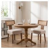$180 GUYOU MODERN RATTAN BACKREST DINING CHAIRS SE