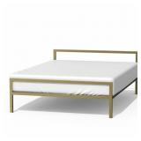 $317 ZINUS ALINE METAL PLATFORM BED WITH DOUBLE-SL