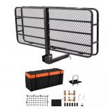 $169 60 X 24 X 6 IN. HITCH CARGO CARRIER, FOLDING