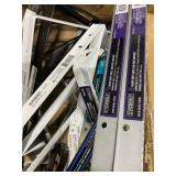 1 LOT OF 20+ MIXED HEAVY-DUTY SHELF BRACKET