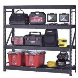 $199 HUSKY 4-SHELF METAL INDUSTRIAL DUTY FREESTAND