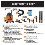$169 16 GALLON 6.5 PEAK HP NXT WET/DRY SHOP VACUUM