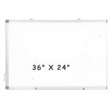 MAGNETIC WHITEBOARD, 36" X 24"