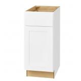 $266 HAMPTON BAY SHAKER WHITE STOCK RTA 15 IN BASE