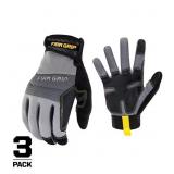 1 LOT OF 5-MEDIUM GENERAL PURPOSE WORK GLOVES (3-P