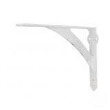 10-VINTAGE WHITE MEDIUM DUTY SHELF BRACKET 10 IN.