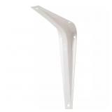 16-6 IN. X 8 IN. WHITE SHELF BRACKET