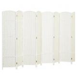 $118 66.9 IN. 8-PANEL ROOM DIVIDER, HAND-WOVEN FRE
