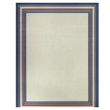 MULTI-COLORED 5 2  X 6 10  STRIPED BORDER INDOOR/O