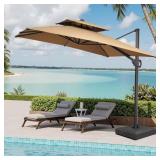 $340 9 FT. X 11 FT. LARGE OUTDOOR ALUMINUM CANTILE