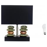 ELEGANT DESIGNS LT1036-BLK-LB 14" RECTANGULAR DUAL