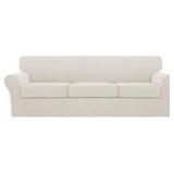 TURQUOIZE 4 PIECE SOFA COVERS FOR 3 CUSHION COUCH