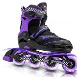 RUTHFOT ADJUSTABLE INLINE SKATES FOR BOYS AND GIRL