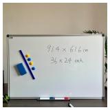 XIWODE 24X36 INCH MAGNETIC DRY ERASE WHITEBOARD, S
