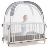 LAZYZZZZ CRIB TENT, POP UP MOSQUITO CRIB NET WITH