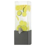 1.25 GALLON ACRYLIC BEVERAGE DISPENSER WITH GRAY M