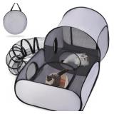 PET PLAYPEN WITH SURROUND TUNNEL, OUTDOOR/INDOOR C