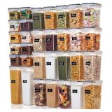VTOPMART 32PCS AIRTIGHT FOOD STORAGE CONTAINERS SE