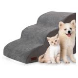 AODISMAN 3-STEP DOG RAMP AND STAIRS FOR SOFA AND C