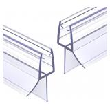 FRAMELESS ULTRA CLEAR SHOWER DOOR BOTTOM SEAL 3/8"
