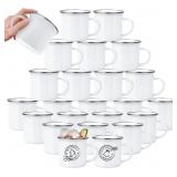 YOUKE OLA 24 PACK SUBLIMATION BLANKS ENAMEL MUG CA