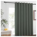 NICETOWN BLACKOUT SLIDING DOOR CURTAINS 84 INCH LE