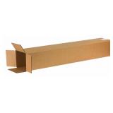 AVIDITI 6640 TALL CORRUGATED CARDBOARD BOX 6" L X