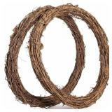 4 PIECE DIY CRAFTS NATURE WOOD RINGS