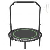 FOLDABLE MINI TRAMPOLINE, 40 IN. FITNESS REBOUNDER