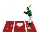 6 X 4 FT BASEBALL HITTING MAT WITH NON-SLIP RUBBER