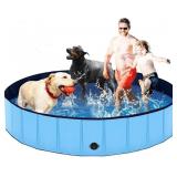 FOLDABLE DOG POOL, LEXDA HARD PLASTIC SHELL PET SW
