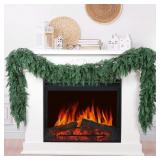 HANANONA 9 FT ARTIFICIAL CEDAR GARLANDS, REAL TOUC