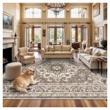 $300 WASHABLE 12X18 AREA RUG - EXTRA LARGE RUGS FO