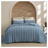 BEDSURE LUXURY VELVET QUILT KING SIZE - LIGHTWEIGH