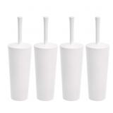 AMAZON BASICS TOILET BRUSH AND HOLDER SET, HEAVY-D