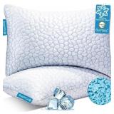 QUTOOL COOLING PILLOW FOR SLEEPING, CERTIPUR-US SH