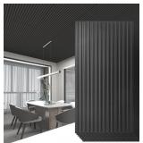 $130 ART3D 12-PACK SLAT DESIGN 3D WALL PANELS FOR