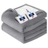 $130 SEALY ELECTRIC BLANKET KING SIZE, FLANNEL & S