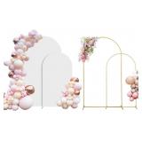 ARCH BACKDROP STAND SET OF 2 WITH COVER (7.2FT+6FT