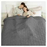 HEATED BLANKET KING SIZE SINGLE CONTROL - 100'X90'