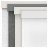 AOSKY LINEN ROLLER BLINDS SHADES FOR INDOOR WINDOW