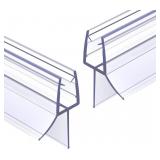 FRAMELESS ULTRA CLEAR SHOWER DOOR BOTTOM SEAL 3/8'
