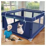 42X42 INCHES PUPPY PLAYPEN WITH GATE, DOG PLAYPEN