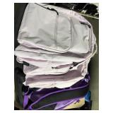 1 LOT OF (3) ASSORTED PURPLE BACKPACKS