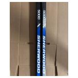1 LOT OF (2) 5000 SHERWOOD ICE HOCKY STICKS FOR YO
